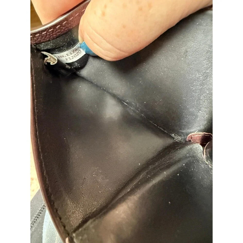 Coach Orange Mens Slim Wallet